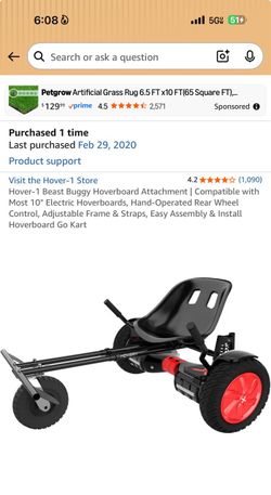 Hover-1 Beast Buggy Hoverboard Attachment