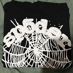 Sp5der OG Web Hoodie ‘Black’ Size Small Brand New