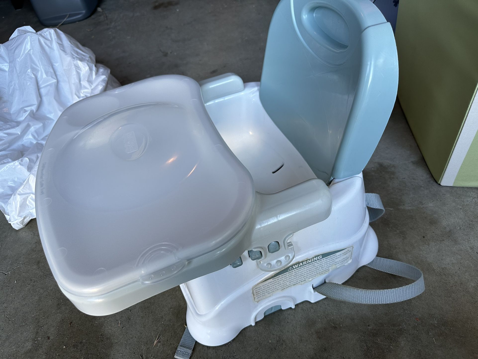 Baby Booster Table Seat Floor Seat With Folding Tray