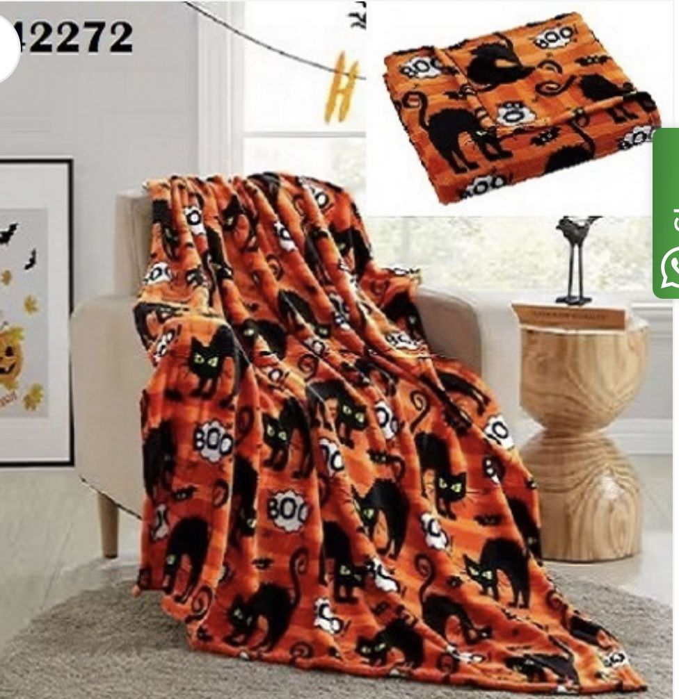 Halloween Throw Blanket 