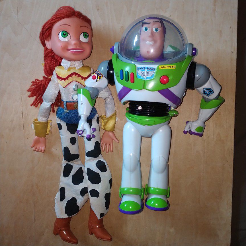 Toy Story Talking Dolls Set - Both Items For $20