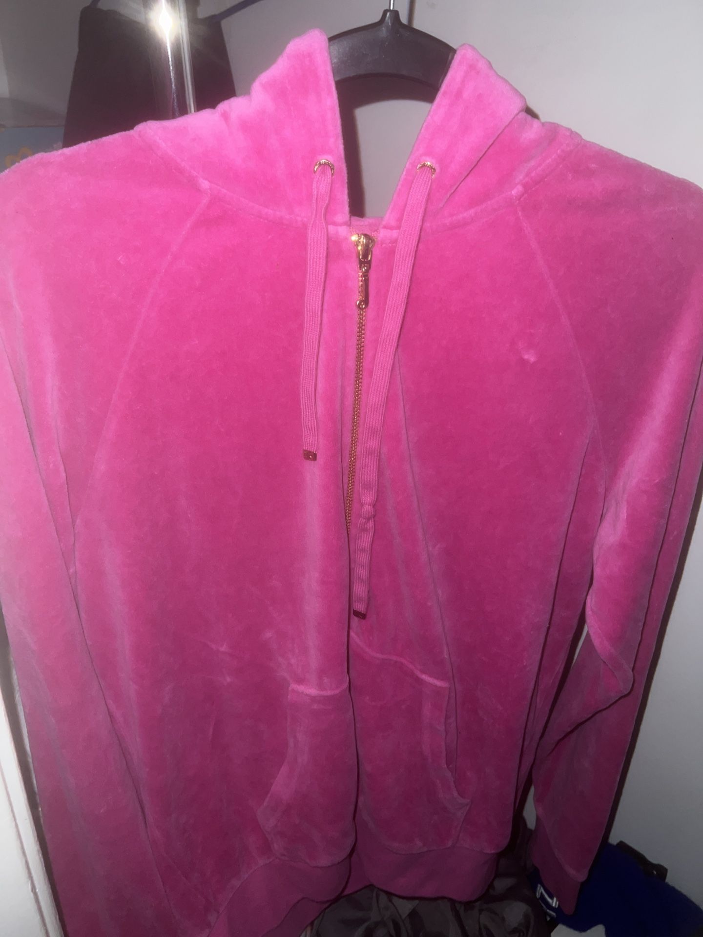 Pink Velour Juicy Couture Jacket