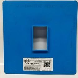 12 PACK Quickflash E-SGR SINGLE GANG BOX FLASHING PANEL