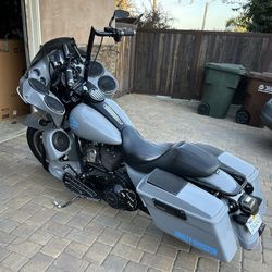 2008 Harley Street Glide with Road Glide front