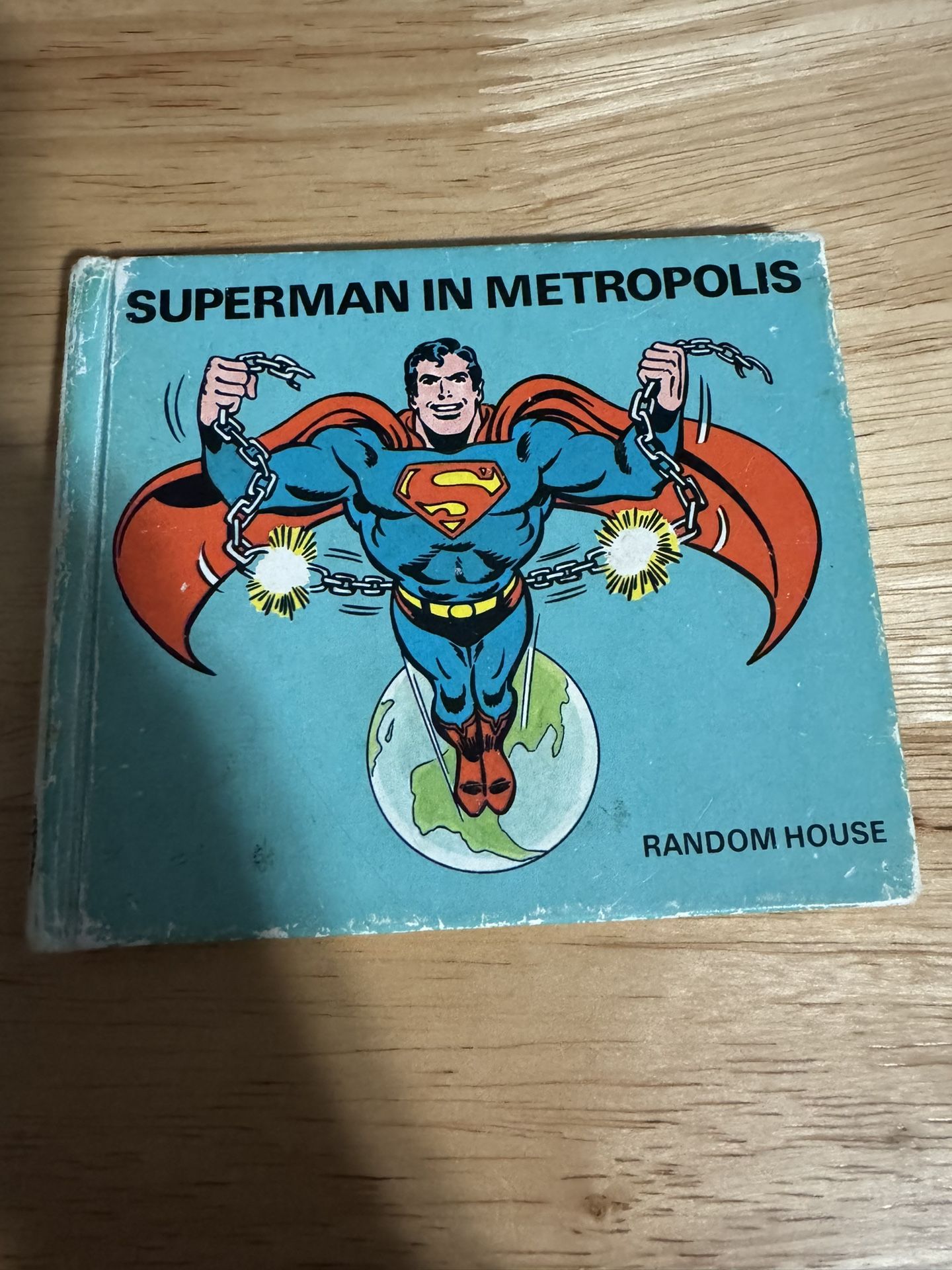 Vintage SUPERMAN Mini Book: Superman In Metropolis 1980 Random House; Used; Good