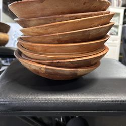 William Sonoma Wooden Salad Bowls