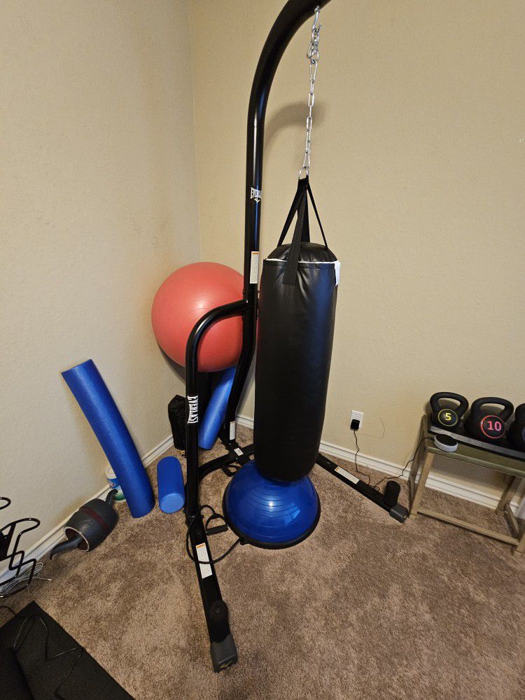 Everlast Punching Bag w/stand