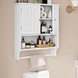 White Easy Up Wall Cabinet 