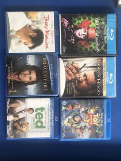 Blue Ray DVDs - movies