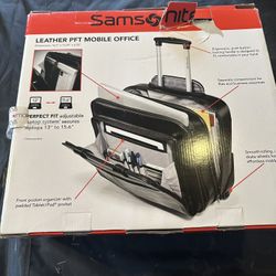 Leather Portable Office Bag