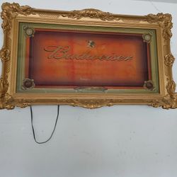 Budweiser Beer Sign
