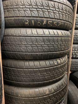 Set of tiers size 255/70/18