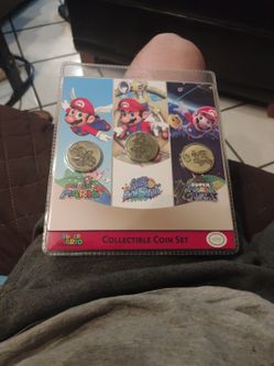 Super Mario Collectible Coin Set