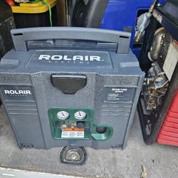 Rolair Air-Stak Compressor , Rare - Used And  In Great Working Order Fits With Festools Big Truck Prices Firm No Offers Rare, Bt1,1 