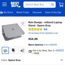 Rain Design laptop stand 