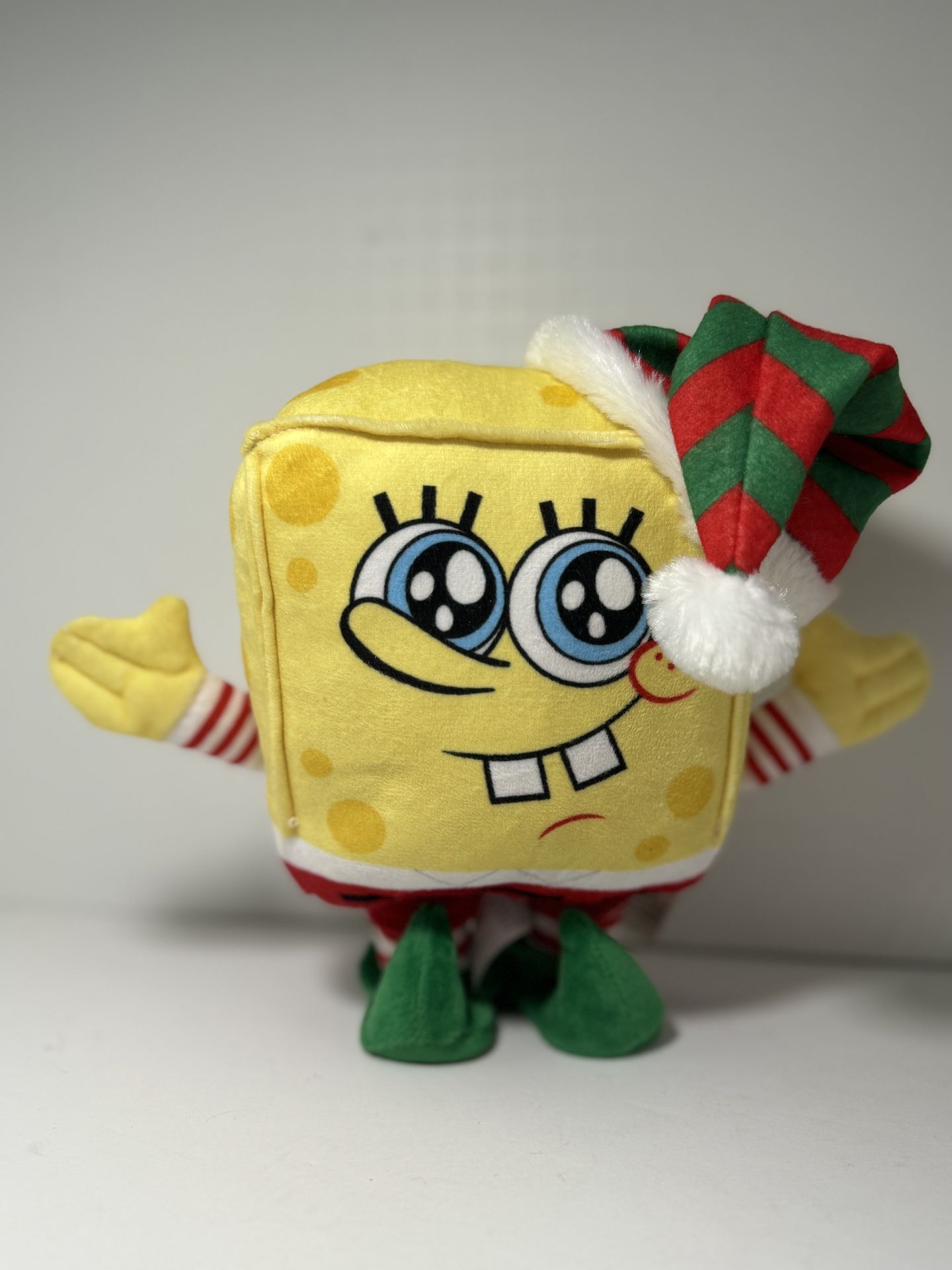 Waddling Spongebob Elf Plush • Christmas Music • Jingle Bells • Nickelodeon 2022