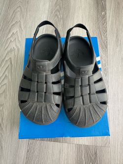 Adidas SUPERSTAR SANDALS KIDS - Black/ 13K ( Used )