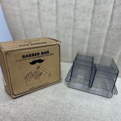 Barber Box Clipper Attachment Holder