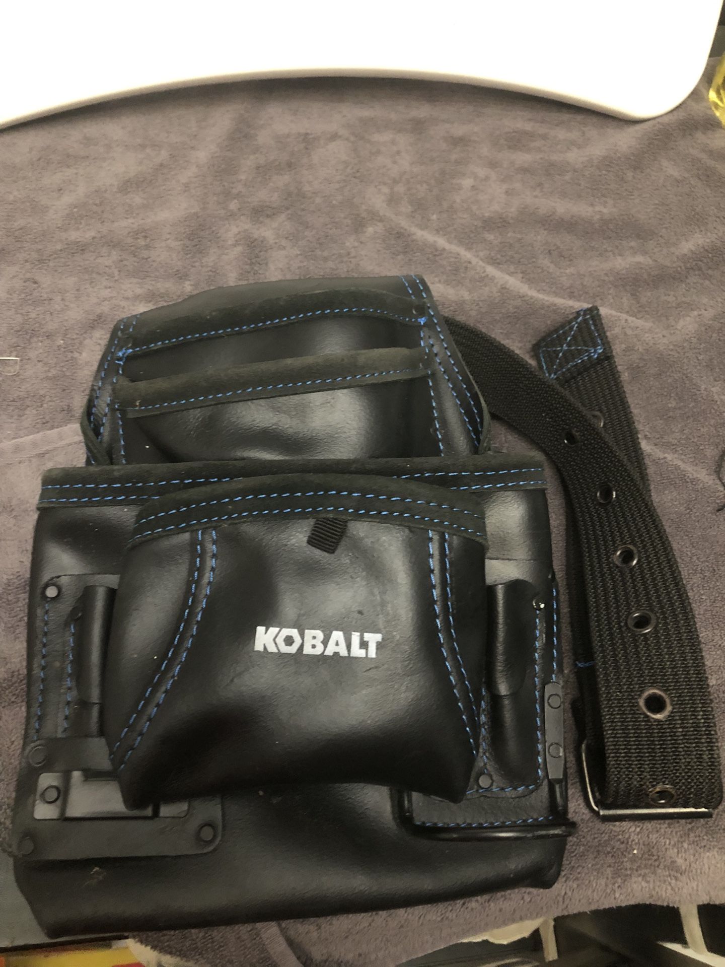 Kobalt Leather General construction Tool Pouch