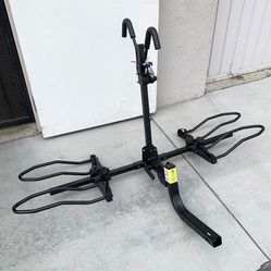 (New in box) $129 KAC (2-Bike) Rack for SUV, Cars, Hatchback Mount fit 2” Anti-Wobble Hitch, Heavy Duty Bicycle Carrier