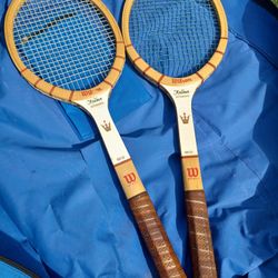 Vintage Wilson Jack Kramer Tennis Rackets 