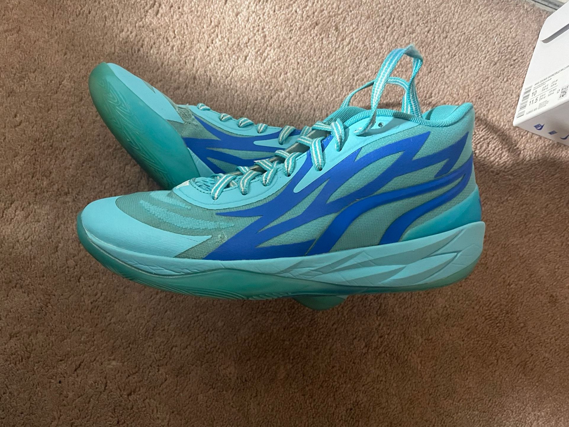 ROTY Puma Lamelo Ball MB.02 Blue Basketball Shoes
