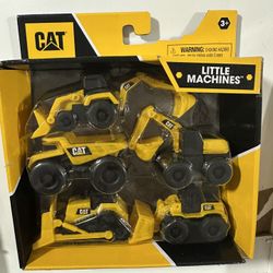 Set Of 5 Construction Machines