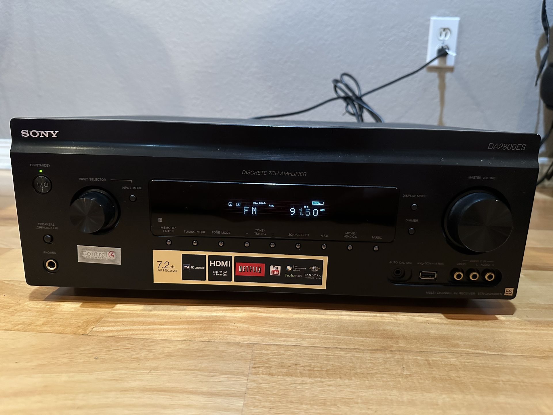Sony DA2800ES 7.2 Channel AV Receiver – Excellent Condition