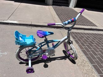 Girls Elsa Huffy Bike