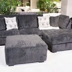 Biddeford 2 Piece Sectional Laf or Raf(Ottoman Not İncluded)👉WİTH İNTEREST FREE PAYMENT OPTİONS