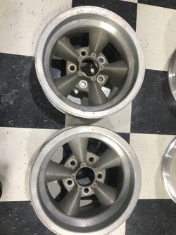 14x7 American torq-thrust wheels 5 on 5
