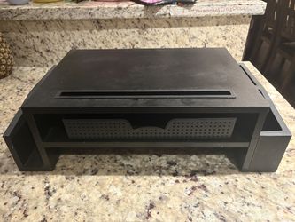 Desk organizer and computer stand