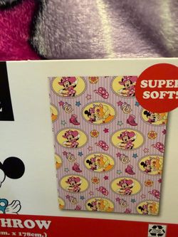 Brand new Minnie Mouse blanket
