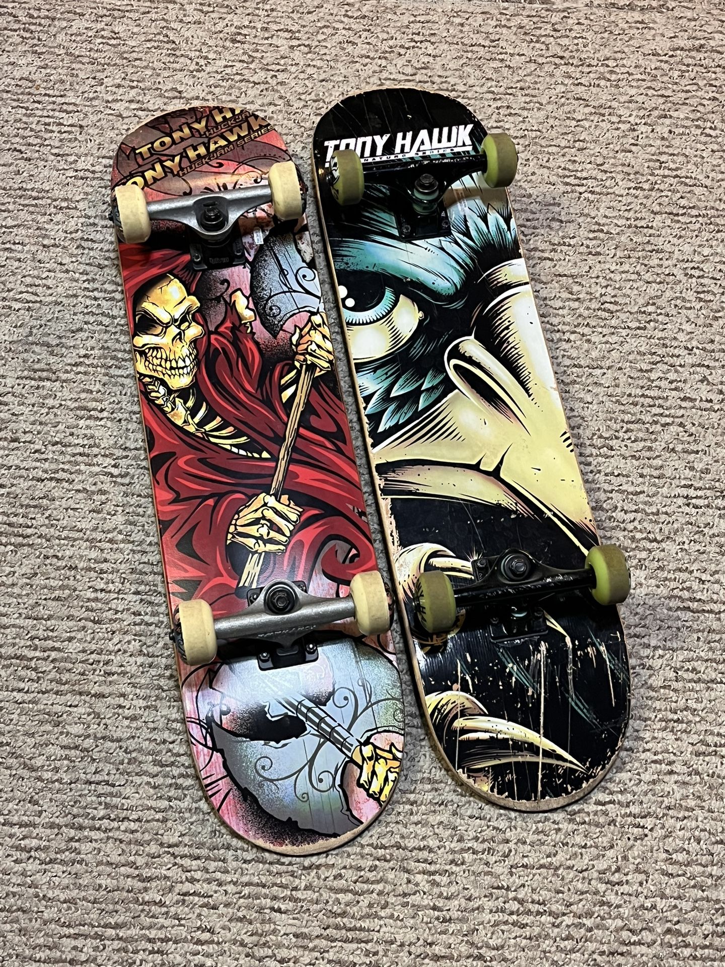 Tony Hawk Skateboards - Both Included