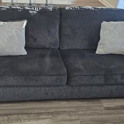 2 Piece Ashley Sofa Set Grey