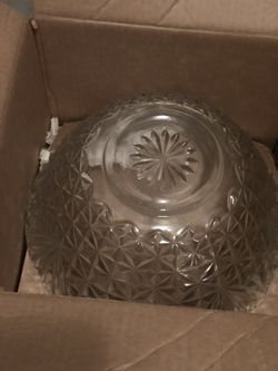 Anchor servingware 6 quarts punch bowl set like new