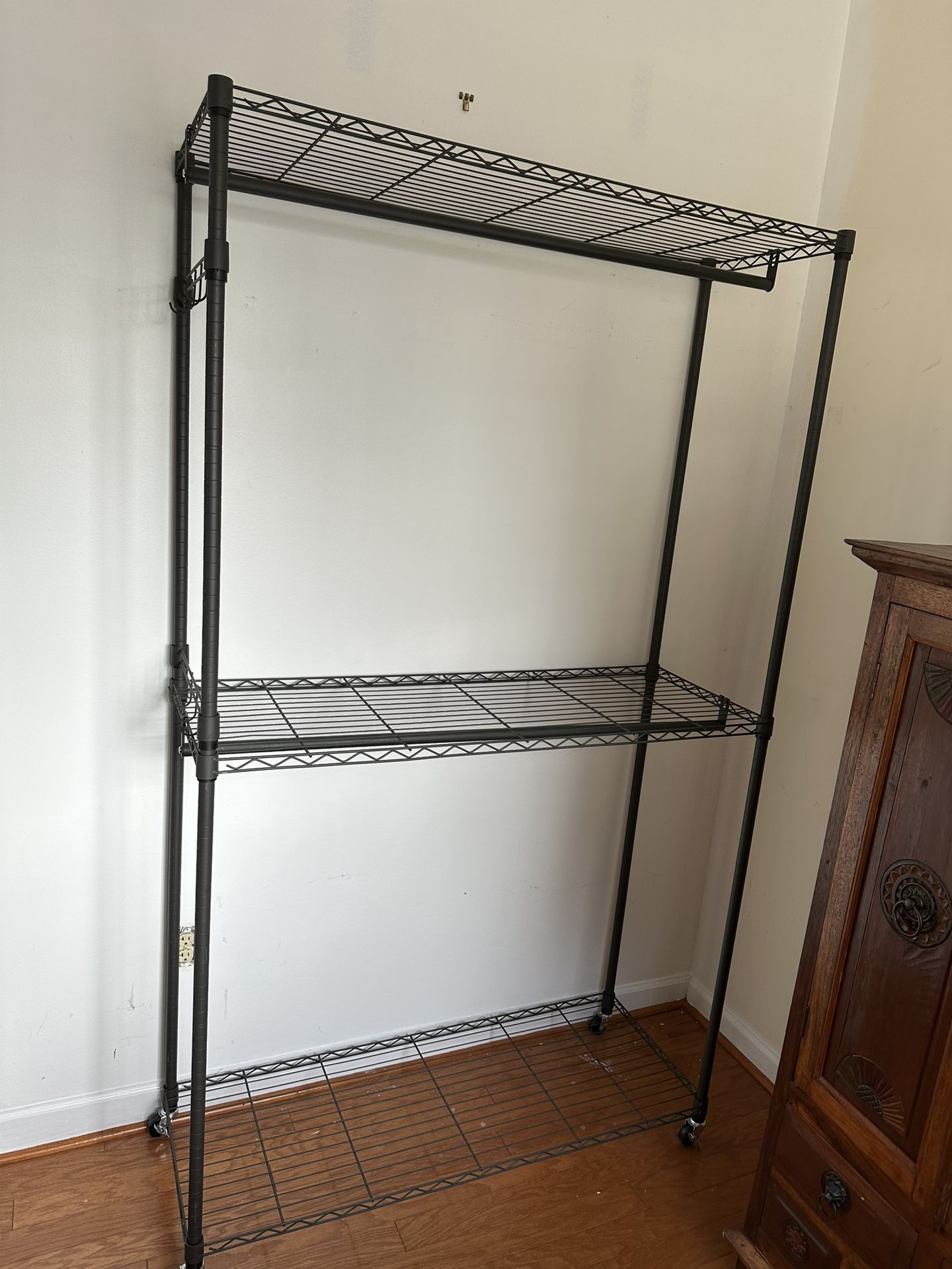 Double Hung Clothes rack