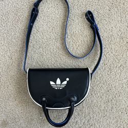 Adidas blue version satchel bag