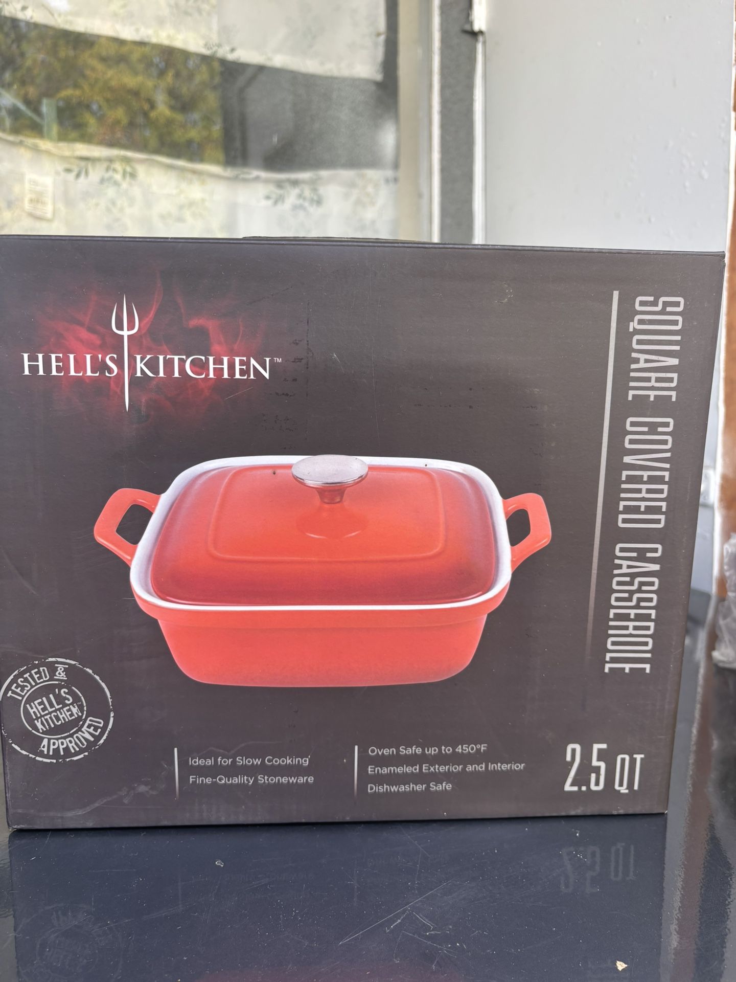 Square Covered Casserole