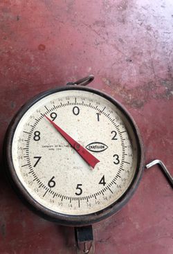 Chatillon hanging scale