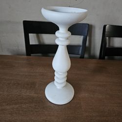 Light Up Frosted Glass Candle Holder