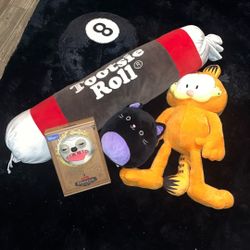 assorted stuffed animals 