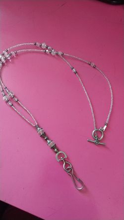 Swarovski crystal lanyard