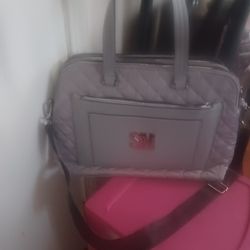 Grey Steve Madden Laptop Bag