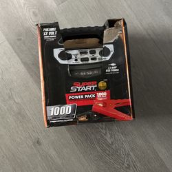 Super Start Portable 12 Volt Power Source