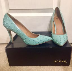 Turquoise Heels (8.5)