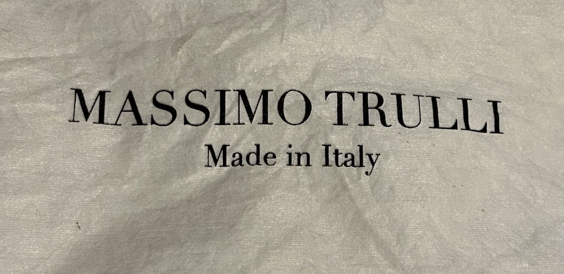 Massimo Trulli Bag Truly Rare VHTF Italian Designer Handbag Signed And Numbered