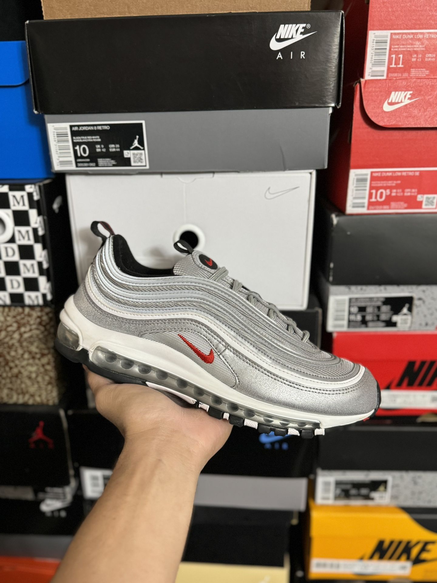 Nike Air Max 97 0G Silver Bullet (2022) size 9.5 VNDS