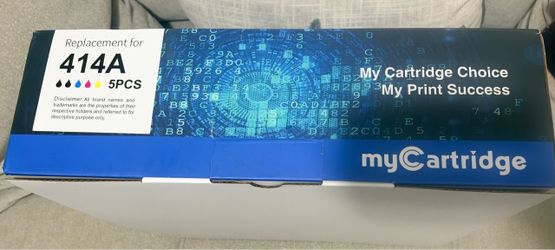 414A Toner cartridges - 5 PCS