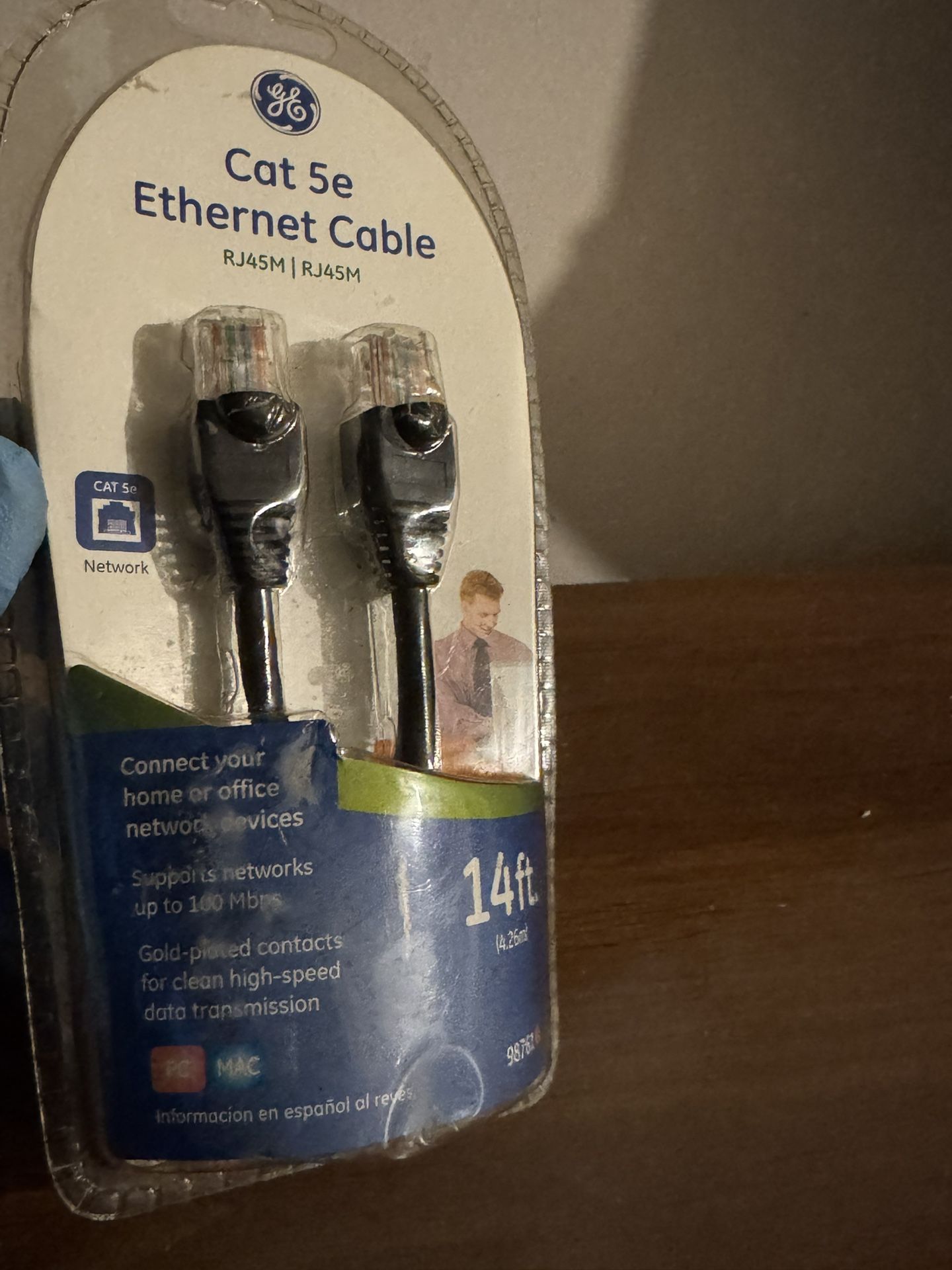 GE Cat 5e Ethernet Cable 14ft